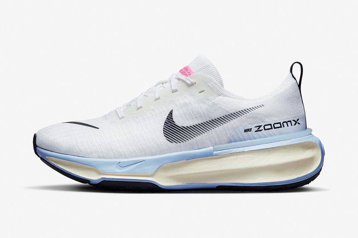 Zoomx Invincible Run 3 Blue&white