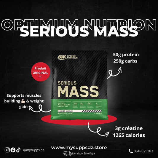 SERIOUS MASS OPTIMUM NUTRITION 5.45KG